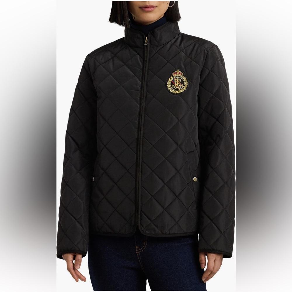 Ralph Lauren Navy Quilted Jacket